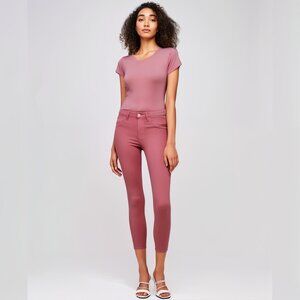 Sz28 L'AGENCE Margot High-Rise Skinny Jean in Wildrose Pink